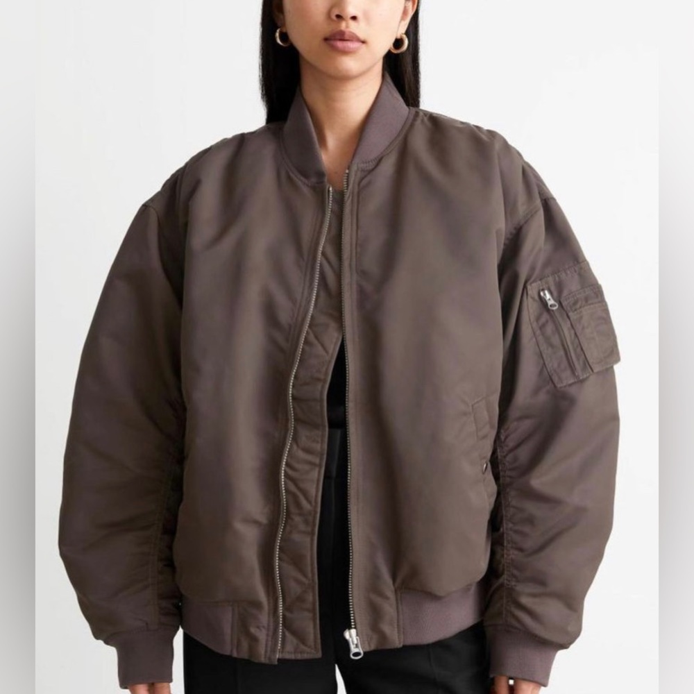 & Other Stories Oversized Bomber